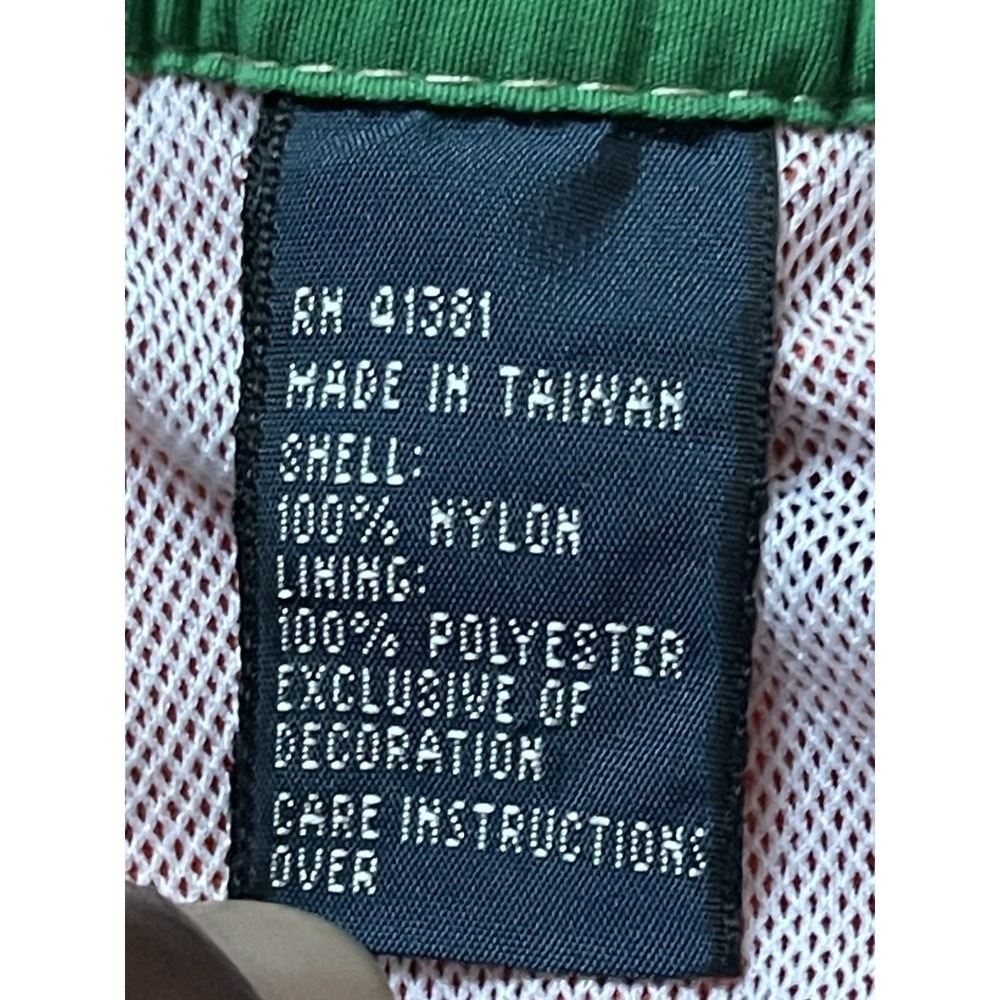 Polo Ralph Lauren Nylon Swim Trunks Orange Green 418887 Men's SZ 34W x 9L BNWOT - Picture 8 of 14